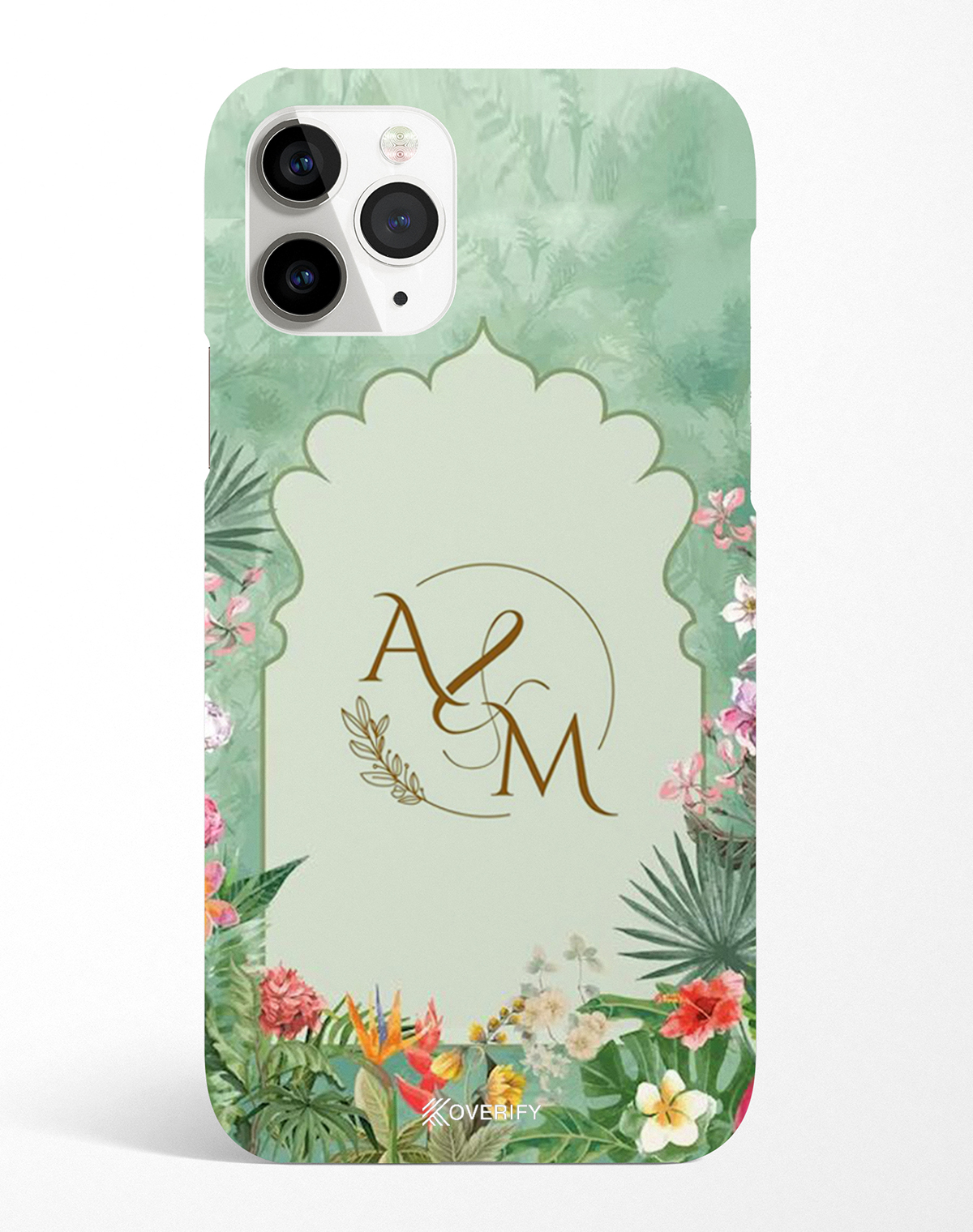 wedding intials matte cases